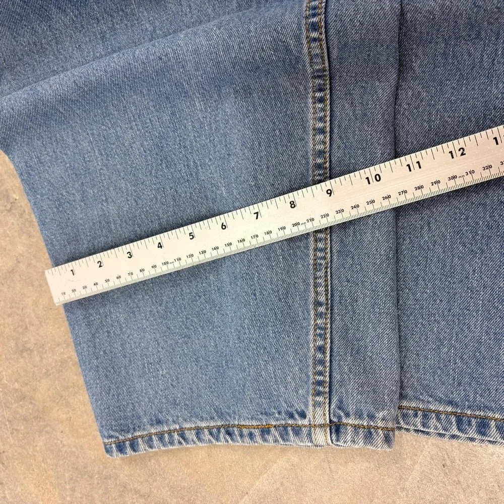 Levis 560 Comfort Fit Baggy Loose Jeans Mens W50 L32 Vintage 2000s Blue Denim